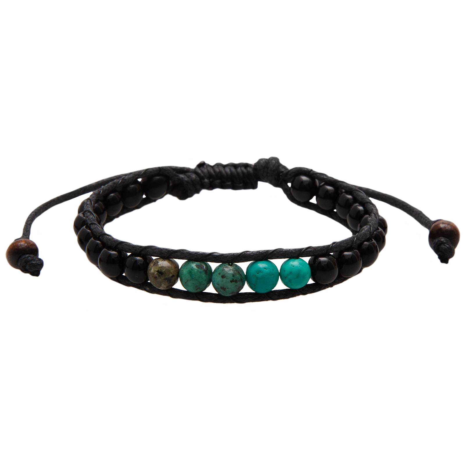 Black Tourmaline Bracelet – 4mm Stretch Beaded (7.5")