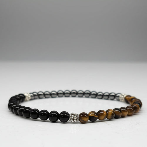 Triple Protection Tiger Eye - 4mm